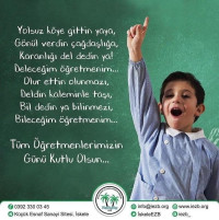 İskele Esnaf ve Zanaatkârlar Birliği’nden 24 Kasım’a Özel: “Öğretmenler Geleceğimizin Temelidir”