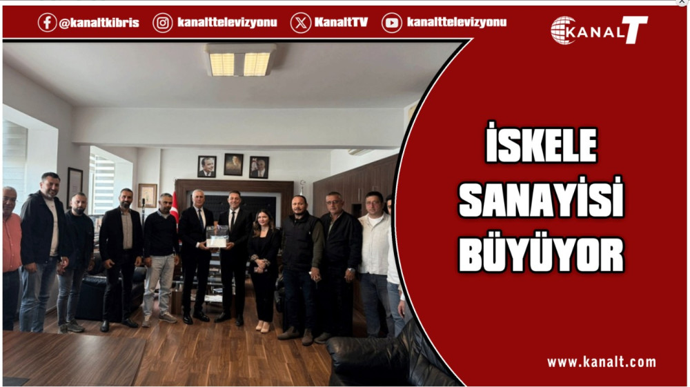 Amcaoğlu&rsquo;ndan İskele Sanayisine destek