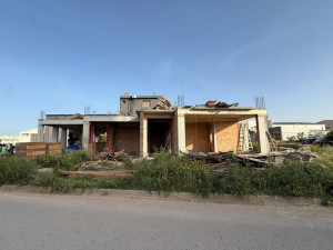 ATAT&Uuml;RK Mesleki Eğitim Merkezi İnşaatında Yeni Aşama: Tuğla &Ouml;rme &Ccedil;alışmaları Başladı