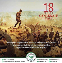 İskele Esnaf ve Zanaatk&acirc;rlar Birliği&rsquo;nden 18 Mart &Ccedil;anakkale Zaferi Mesajı