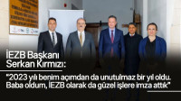 İEZB Başkanı Serkan Kırmızı'dan yenil yıl mesajı...