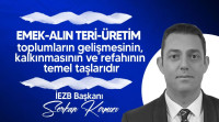 İEZB Başkanı Serkan Kırmızı'dan 1 Mayıs mesajı!